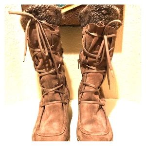 Steve Madden wedge boots